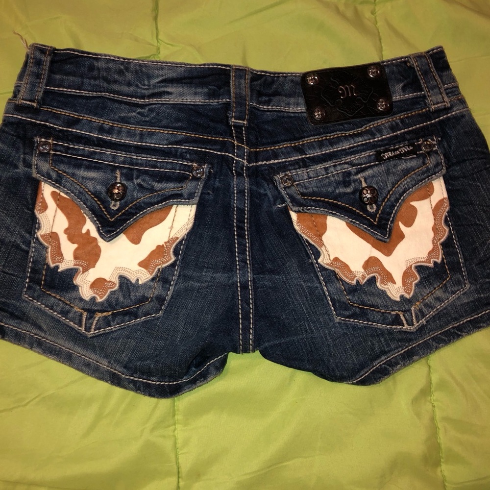 Cowhide miss me jeans